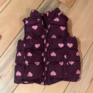 Old Navy heart vest